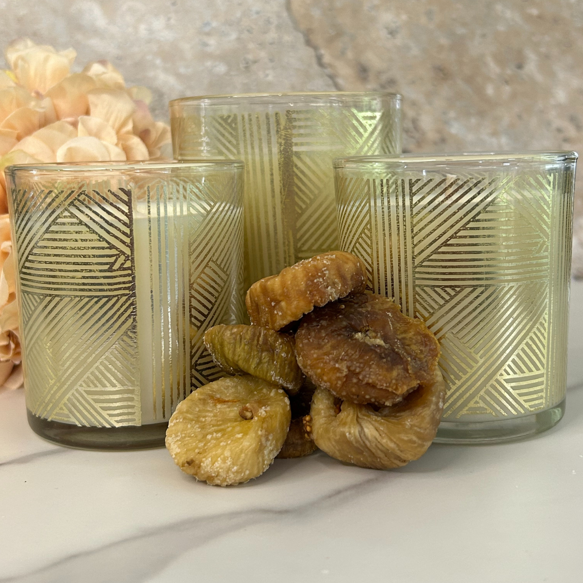 Curated Treasures Collection - Fig & Melon - Set of Three