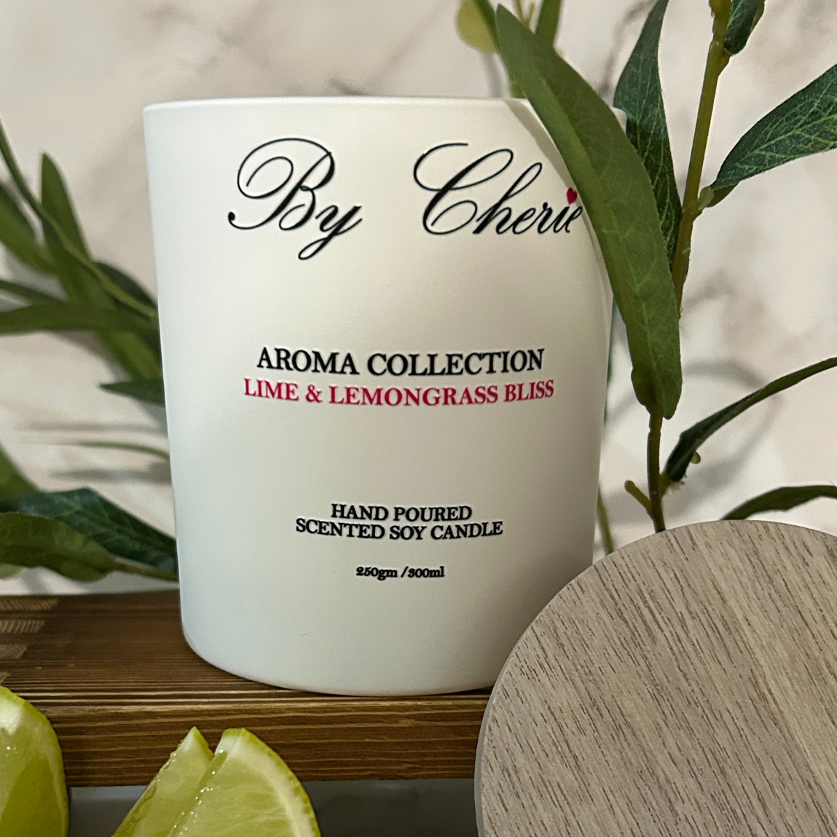 Aroma Collection - Lime & Lemongrass Bliss - White
